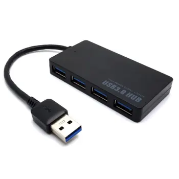 Ultra-thin 4-port USB3.0 HUB High Speed Indicator Light USB Hub For Multi-device Computer Laptop
Ultra-thin 4-port USB3.0 HUB High Speed Indicator Light USB Hub For Multi-device Computer Laptop