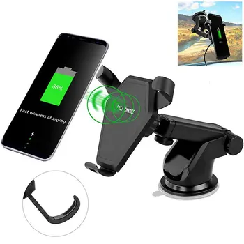 Vehicle Gravity Bracket Car Wireless Charging Stand Fashion Car Wireless Charger Holder Clip 2 in 1 Qi Universal
Vehicle Gravity Bracket Car Wireless Charging Stand Fashion Car Wireless Charger Holder Clip 2 in 1 Qi Universal