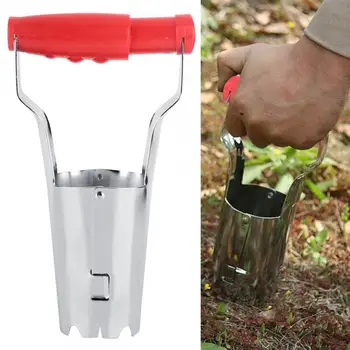Stainless Steel Agricultural Transplanting Seedlings Tools Garden Transplanter for Transplanting Vegetables, Flowers and Trees
Stainless Steel Agricultural Transplanting Seedlings Tools Garden Transplanter for Transplanting Vegetables, Flowers and Trees
