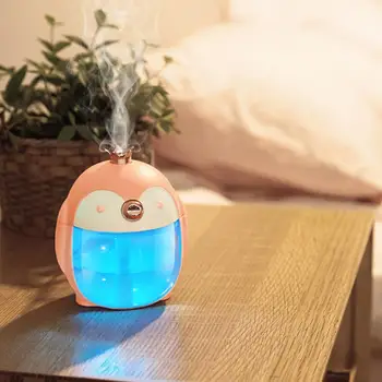 Adoolla Cartoon Penguin Shape USB Tabletop Air Humidifier Aromatherapy Mist Maker with Night Light
Adoolla Cartoon Penguin Shape USB Tabletop Air Humidifier Aromatherapy Mist Maker with Night Light