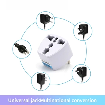 Universal Plug Power Adapter Conversion Plug EU/UK/US/AU Plug Converter Power Socket for Aqara gateway2
Universal Plug Power Adapter Conversion Plug EU/UK/US/AU Plug Converter Power Socket for Aqara gateway2