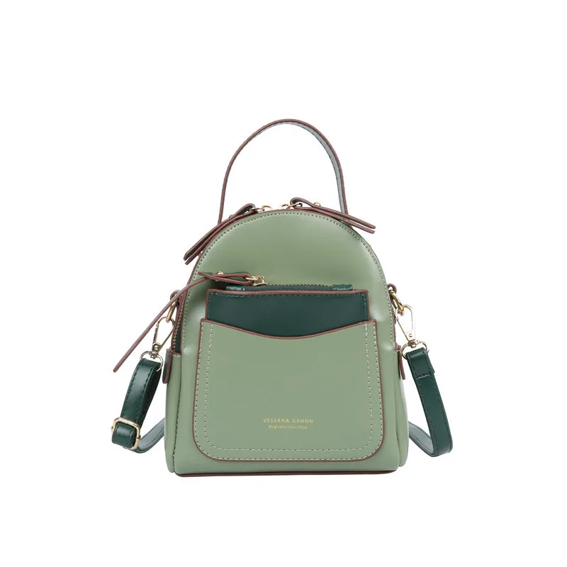 Bag New Style 19 Summer Fashion Contrast Color Backpack Simple Versatile Oblique Bag Network Reddish Black Bag
Bag New Style 19 Summer Fashion Contrast Color Backpack Simple Versatile Oblique Bag Network Reddish Black Bag