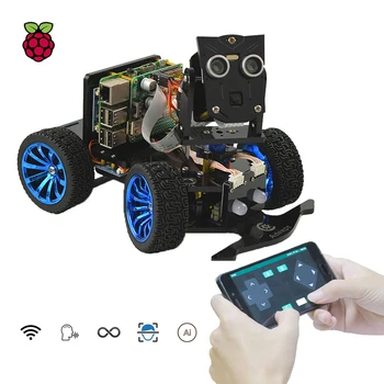 Adeept Mars Rover PiCar-B WiFi Smart Robot Car Kit with Speech Recognition OpenCV Real-time Video Transmission Function Robot
Adeept Mars Rover PiCar-B WiFi Smart Robot Car Kit with Speech Recognition OpenCV Real-time Video Transmission Function Robot