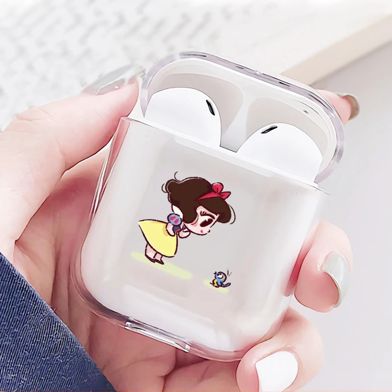 Cute Mini Princesses Mermaid Belle Snowwhite Soft TPU Earphone Case for Airpods 1 2 Wireless Bluetooth Earphone Cover Coque
Cute Mini Princesses Mermaid Belle Snowwhite Soft TPU Earphone Case for Airpods 1 2 Wireless Bluetooth Earphone Cover Coque