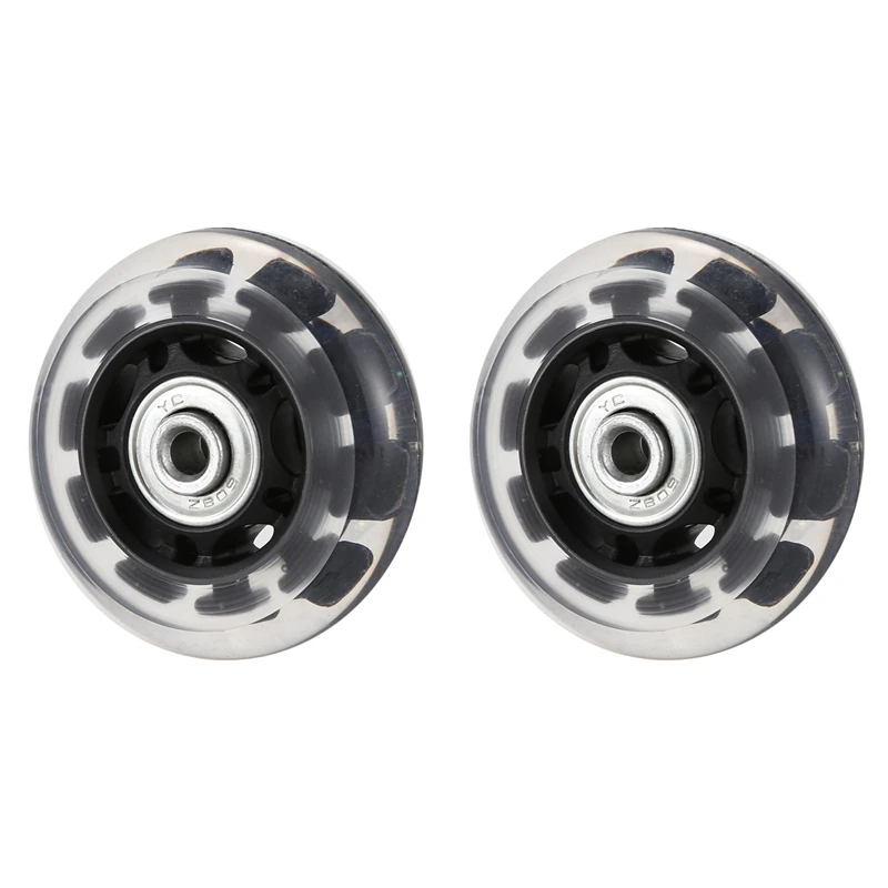 Luggage Suitcase Wheels Replacement Kit Parts With Axles Screws Washers Wrenches For Inline Outdoor Skate (63X18Mm Sets)
Luggage Suitcase Wheels Replacement Kit Parts With Axles Screws Washers Wrenches For Inline Outdoor Skate (63X18Mm Sets)