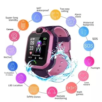NewOriginalR7 Smart Watch IP67 Waterproof Child Baby Watch Children SOS Alarm Locator LBS Tracker Anti-lost Monitor Voice Call
NewOriginalR7 Smart Watch IP67 Waterproof Child Baby Watch Children SOS Alarm Locator LBS Tracker Anti-lost Monitor Voice Call