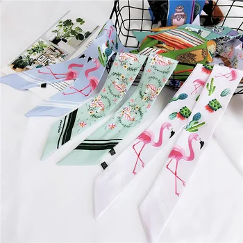 Foulard Women Flamingo Skinny Headband Bags Scarf Unicorn 2020 New Pink Printed Neck Hand Wraps Kerchief Scarves Handbag Scarf
Foulard Women Flamingo Skinny Headband Bags Scarf Unicorn 2020 New Pink Printed Neck Hand Wraps Kerchief Scarves Handbag Scarf