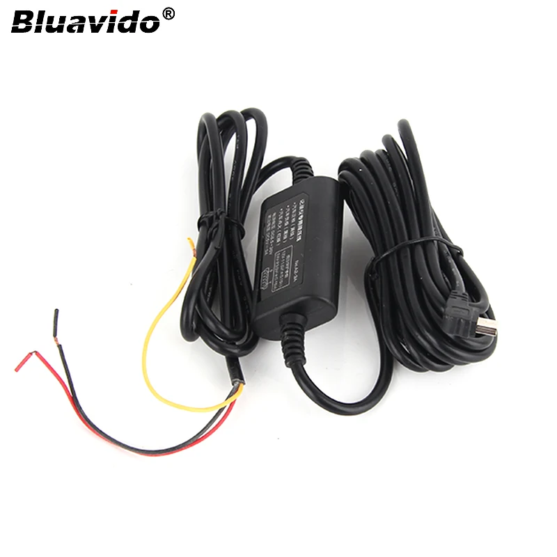 Bluavido 5V 3A USB 2 0 OBD Buck Line 24 часа мониторинг парковки непрерывного Питание для