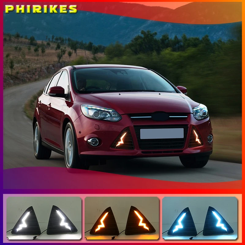 Светодиодсветодиодный дневные ходовые огни, 12 В, для автомобилей Ford Focus 3 MK3 2012 2013 2014 2015, противотуманные фары с выключением и реле затемнения
Светодиодсветодиодный дневные ходовые огни, 12 В, для автомобилей Ford Focus 3 MK3 2012 2013 2014 2015, противотуманные фары с выключением и реле затемнения