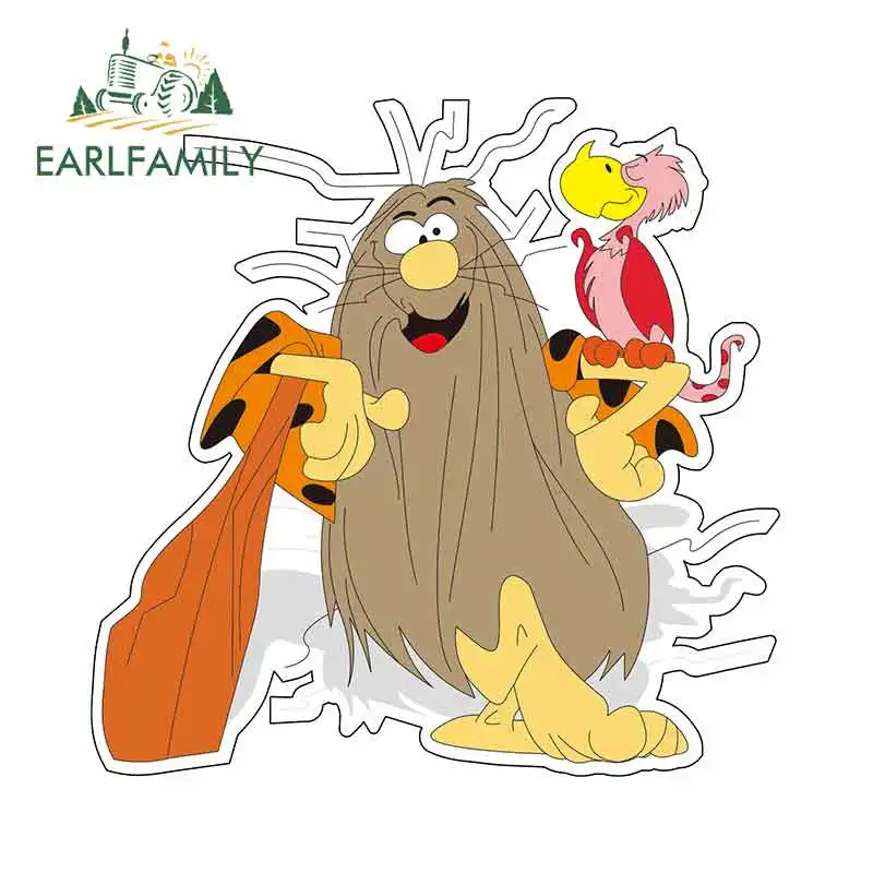 EARLFAMILY 13cm x 12.9cm Captain Caveman with Parrot Car Stickers Vinyl JDM Bumper Trunk Truck Graphics RV VAN 3D DIY Fine Decal
EARLFAMILY 13cm x 12.9cm Captain Caveman with Parrot Car Stickers Vinyl JDM Bumper Trunk Truck Graphics RV VAN 3D DIY Fine Decal