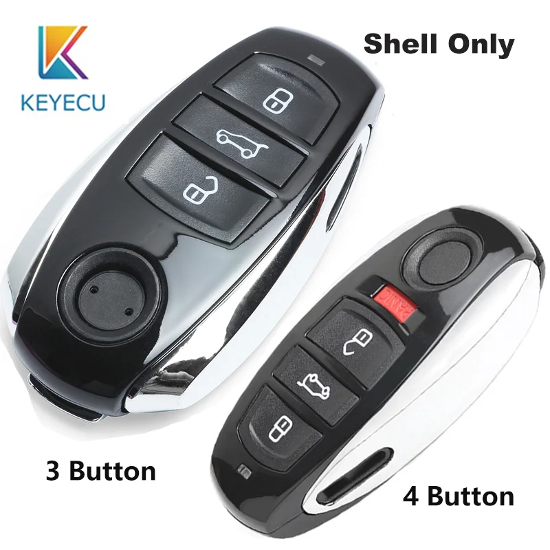 KEYECU for Volkswagen V*w T*ouareg Replacement 3/ 3+1/ 4 Button Smart Remote Car Key Shell Case Fob With Uncut Blade Shell Only
KEYECU for Volkswagen V*w T*ouareg Replacement 3/ 3+1/ 4 Button Smart Remote Car Key Shell Case Fob With Uncut Blade Shell Only