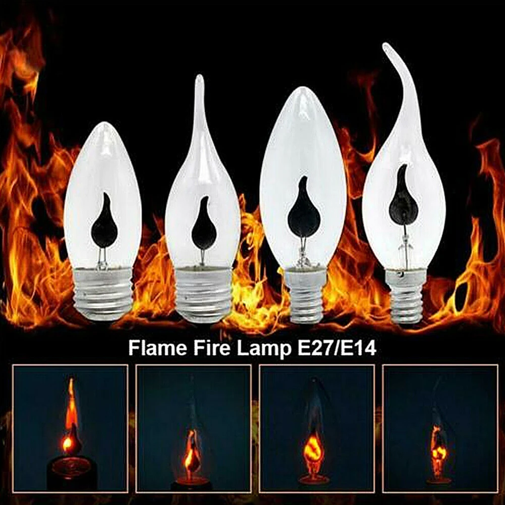 Lighting Glass Candle Bulb Light Decorative E27 E14 Flicker Flame Retro Led Burning Dinner Romantic Indoor Home Decor Chandelier
Lighting Glass Candle Bulb Light Decorative E27 E14 Flicker Flame Retro Led Burning Dinner Romantic Indoor Home Decor Chandelier