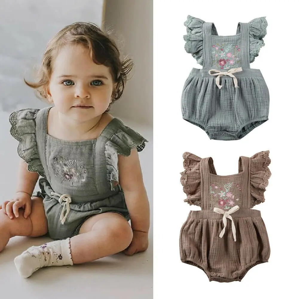 Pudcoco Emboridery Floral Bodysuit for Newborn Infant Baby Girl Clothes Ruffle Jumpsuit Flower Summer Outfit
Pudcoco Emboridery Floral Bodysuit for Newborn Infant Baby Girl Clothes Ruffle Jumpsuit Flower Summer Outfit