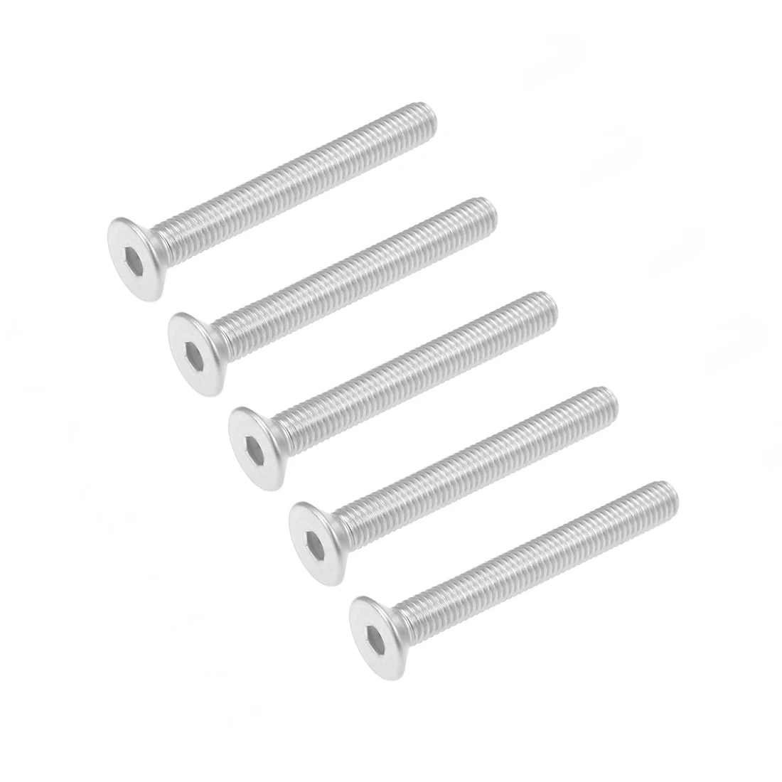 uxcell M8x60mm Flat Head Machine Screws Inner Hex Screw 304 Stainless Steel Bolts 5Pcs
uxcell M8x60mm Flat Head Machine Screws Inner Hex Screw 304 Stainless Steel Bolts 5Pcs