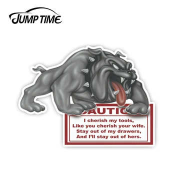 Jump Time 13cm x 9.5cm Funny Warning Sticker Big Bull Dog Decal Great For Toolbox Window Decal Laptop Bumper Car Accessories
Jump Time 13cm x 9.5cm Funny Warning Sticker Big Bull Dog Decal Great For Toolbox Window Decal Laptop Bumper Car Accessories