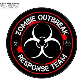 Volkrays Fashion Car Sticker Zombie Outbreak Response Team Biohazard Accessories Waterproof PVC Decal for Motorcycle,15cm*15cm
Volkrays Fashion Car Sticker Zombie Outbreak Response Team Biohazard Accessories Waterproof PVC Decal for Motorcycle,15cm*15cm