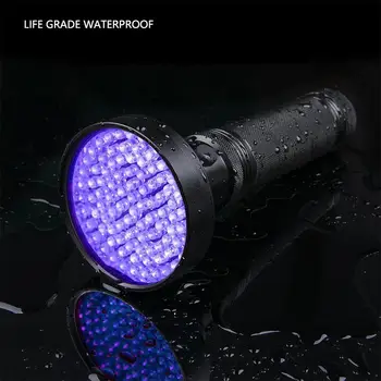 UV Light 100LEDs Flashlight Torch Light Safety Ultraviolet Detection Lamp 
UV Light 100LEDs Flashlight Torch Light Safety Ultraviolet Detection Lamp