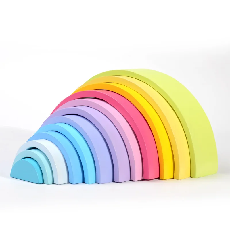 Children Large Pieces 12-Color Rainbow Product Wooden Macarons Educational Early Childhood Baby GIRL'S And BOY'S Toy Creative He
Children Large Pieces 12-Color Rainbow Product Wooden Macarons Educational Early Childhood Baby GIRL'S And BOY'S Toy Creative He