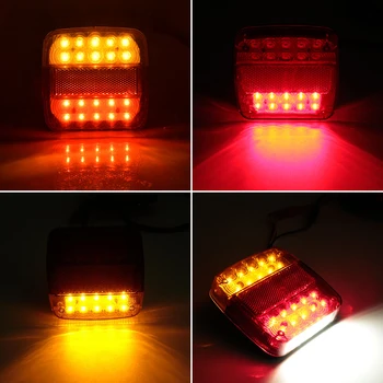 LED Tail Light Turn Signal Indicator Trailer Light Truck Caravan Taillight Brake Stop Light License Plate Light
LED Tail Light Turn Signal Indicator Trailer Light Truck Caravan Taillight Brake Stop Light License Plate Light