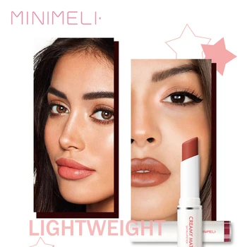 MINIMELI Matte Lipstick Lasting Waterproof Non-stick Cup Easy Makeup Moisturizing Nourish Makeup Lips Gift Cosmetics Women
MINIMELI Matte Lipstick Lasting Waterproof Non-stick Cup Easy Makeup Moisturizing Nourish Makeup Lips Gift Cosmetics Women
