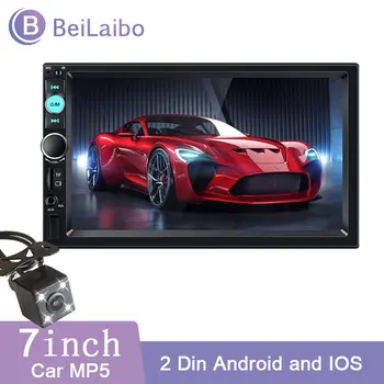 Car Radio 2 Din 7" HD Multimedia Player 2DIN Touch Screen Auto audio Car Stereo MP2 MP4 MP5 Bluetooth USB TF FM Camera
Car Radio 2 Din 7" HD Multimedia Player 2DIN Touch Screen Auto audio Car Stereo MP2 MP4 MP5 Bluetooth USB TF FM Camera