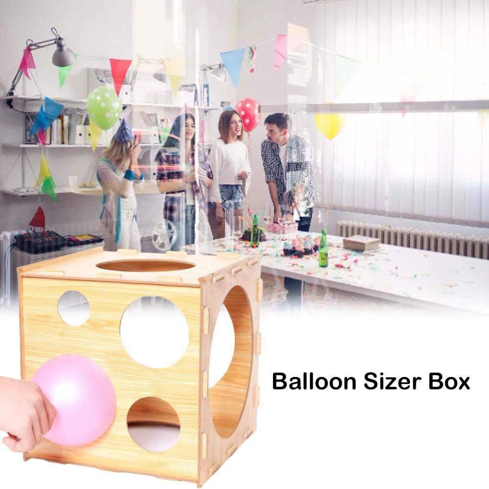 9 Holes Collapsible Balloon Sizer Box Measurement Tool Stable 2-10 Inch for Birthday Wedding Party
9 Holes Collapsible Balloon Sizer Box Measurement Tool Stable 2-10 Inch for Birthday Wedding Party