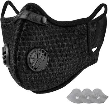 Unisex Anti Pollution Dust Face Cover Washable Reusable Mask with Activated Carbon Filters Breath Cycling Dust Masks
Unisex Anti Pollution Dust Face Cover Washable Reusable Mask with Activated Carbon Filters Breath Cycling Dust Masks