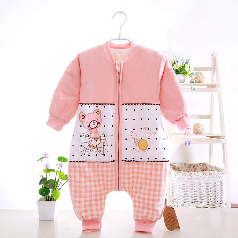 2018 Autumn and Winter New Children's Legs Sleeping Bag Washed Cotton Cartoon Bear Baby Kick-proof Padded Baby Sleeping Bag
2018 Autumn and Winter New Children's Legs Sleeping Bag Washed Cotton Cartoon Bear Baby Kick-proof Padded Baby Sleeping Bag