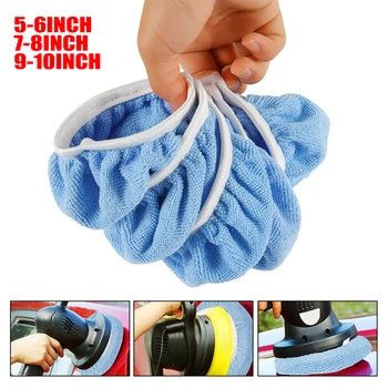 5pcs Microfiber Car Buffing Pad Cover Polishing Waxing Polisher Bonnet 5-10Inch Car Buffing Pad Apply To 5-6" Car Polisher
5pcs Microfiber Car Buffing Pad Cover Polishing Waxing Polisher Bonnet 5-10Inch Car Buffing Pad Apply To 5-6" Car Polisher