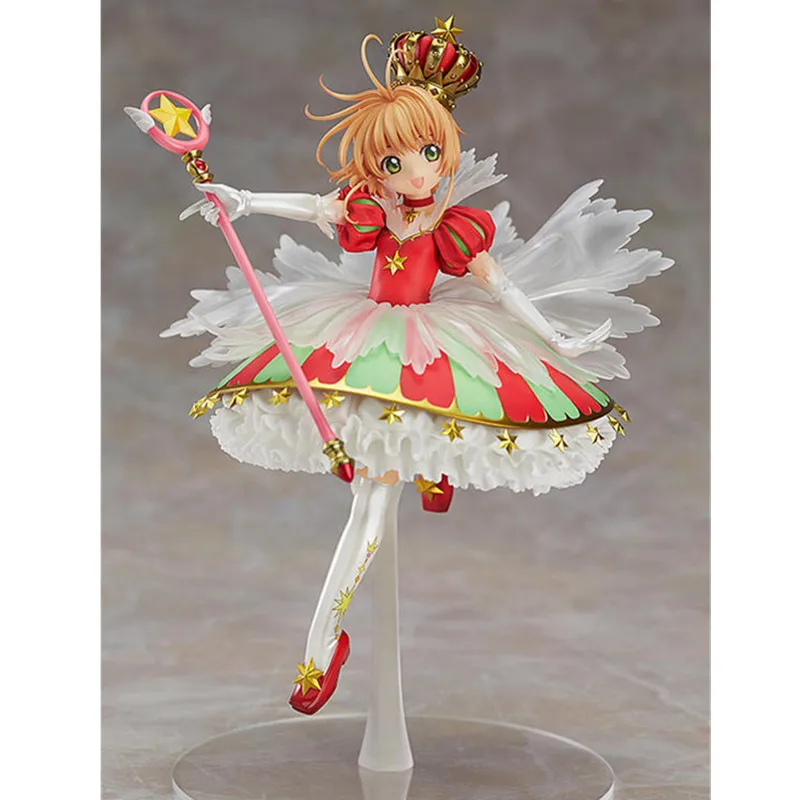 Card Captor Sakura Leading Lady Kinomoto Sakura Princess GK Statue PVC Action Figure Collection Model Toy A74
Card Captor Sakura Leading Lady Kinomoto Sakura Princess GK Statue PVC Action Figure Collection Model Toy A74