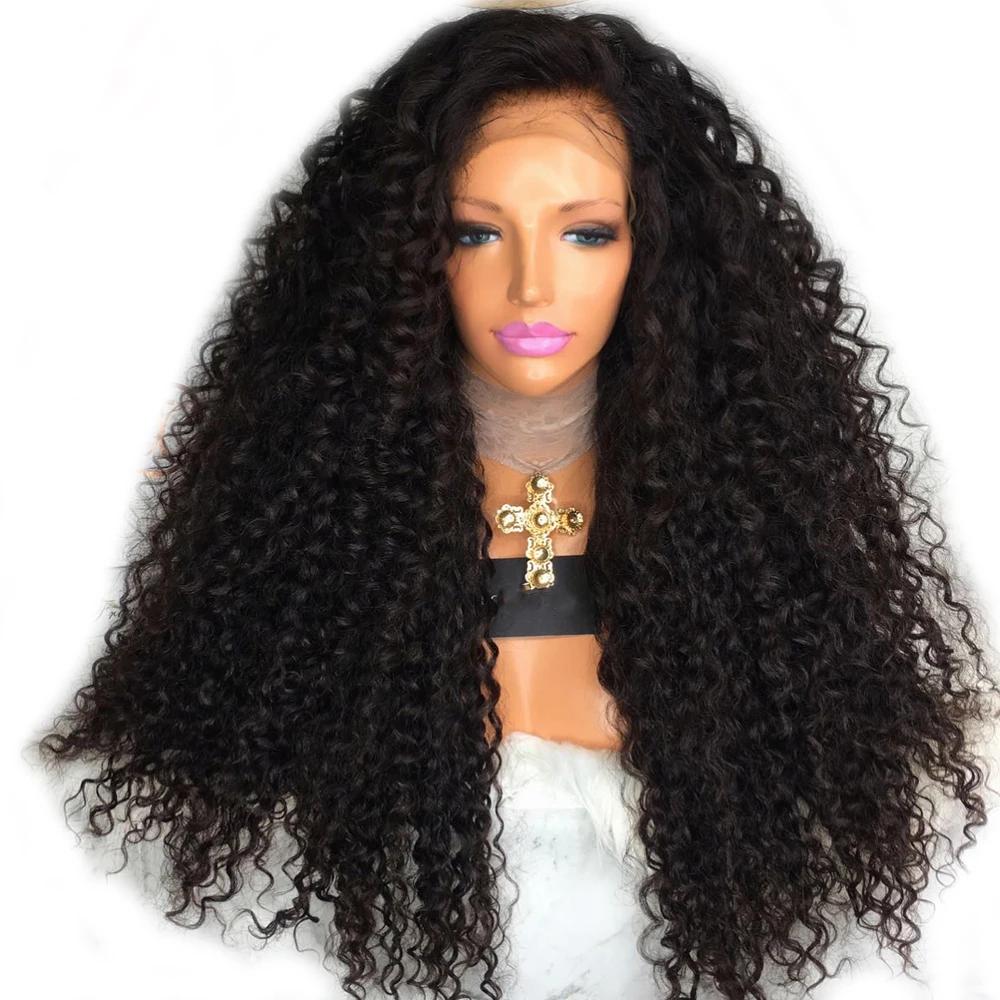 Simebeaut 250% Density Lace Front Human Hair Wigs for Women Remy Brazilian Kinky Curly Wig with Baby Hair Natural Black Afro
Simebeaut 250% Density Lace Front Human Hair Wigs for Women Remy Brazilian Kinky Curly Wig with Baby Hair Natural Black Afro