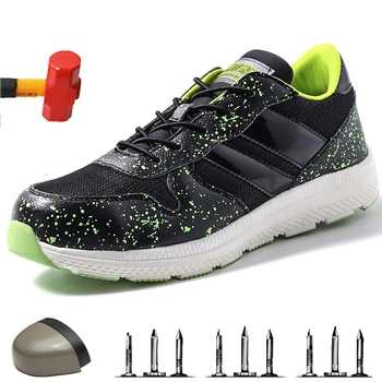 Ultralight Men's Deodorant Work Shoes Comfortable Casual Men's Boots Steel Toe Caps Anti-smashing Anti-piercing Safety Shoes
Ultralight Men's Deodorant Work Shoes Comfortable Casual Men's Boots Steel Toe Caps Anti-smashing Anti-piercing Safety Shoes