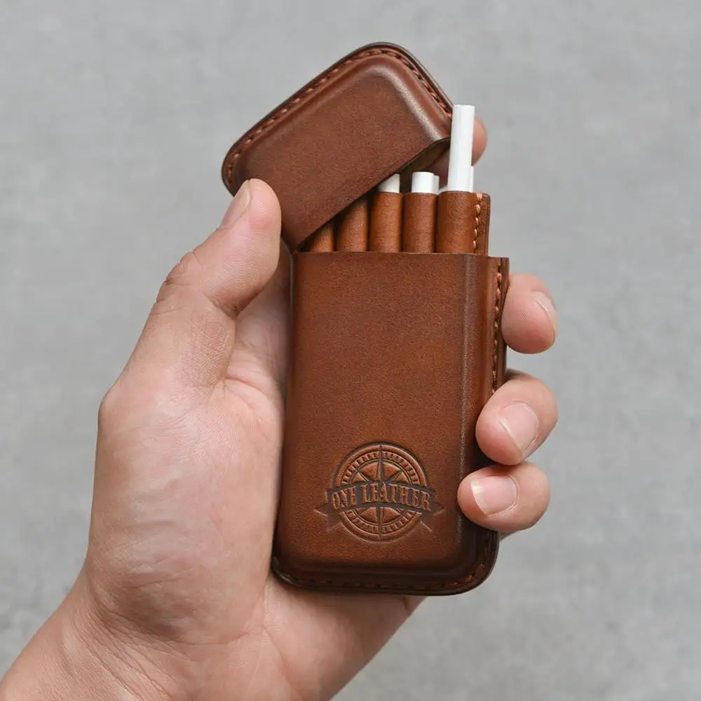 One Leather Cigarette Box Slim Creative Personality Cigarette Case for Women Gift Box Cigarette Cover Smoke Tobacco Pouch
One Leather Cigarette Box Slim Creative Personality Cigarette Case for Women Gift Box Cigarette Cover Smoke Tobacco Pouch