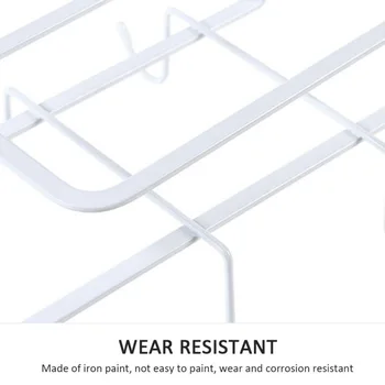 Creative 8 Hooks Thickened Kitchen Rack Coffee Cup Kitchenware Shelf Hanger Storage Rack Kitchen Cabinet Holder Tightly Welded
Creative 8 Hooks Thickened Kitchen Rack Coffee Cup Kitchenware Shelf Hanger Storage Rack Kitchen Cabinet Holder Tightly Welded