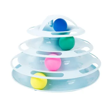 CGIILS Petstages Cat Tracks Cat Toy - Fun Levels of Interactive Play - Circle Track with Moving Balls Satisfies Kitty’s Hunting
CGIILS Petstages Cat Tracks Cat Toy - Fun Levels of Interactive Play - Circle Track with Moving Balls Satisfies Kitty’s Hunting