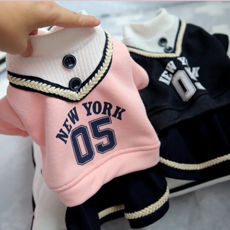 Winter Dog Clothing Princess Dog Skirt Navy Dog Clothes Suitable for Large Medium and Small Dogs Teddy's Pet Clothes Skirt
Winter Dog Clothing Princess Dog Skirt Navy Dog Clothes Suitable for Large Medium and Small Dogs Teddy's Pet Clothes Skirt