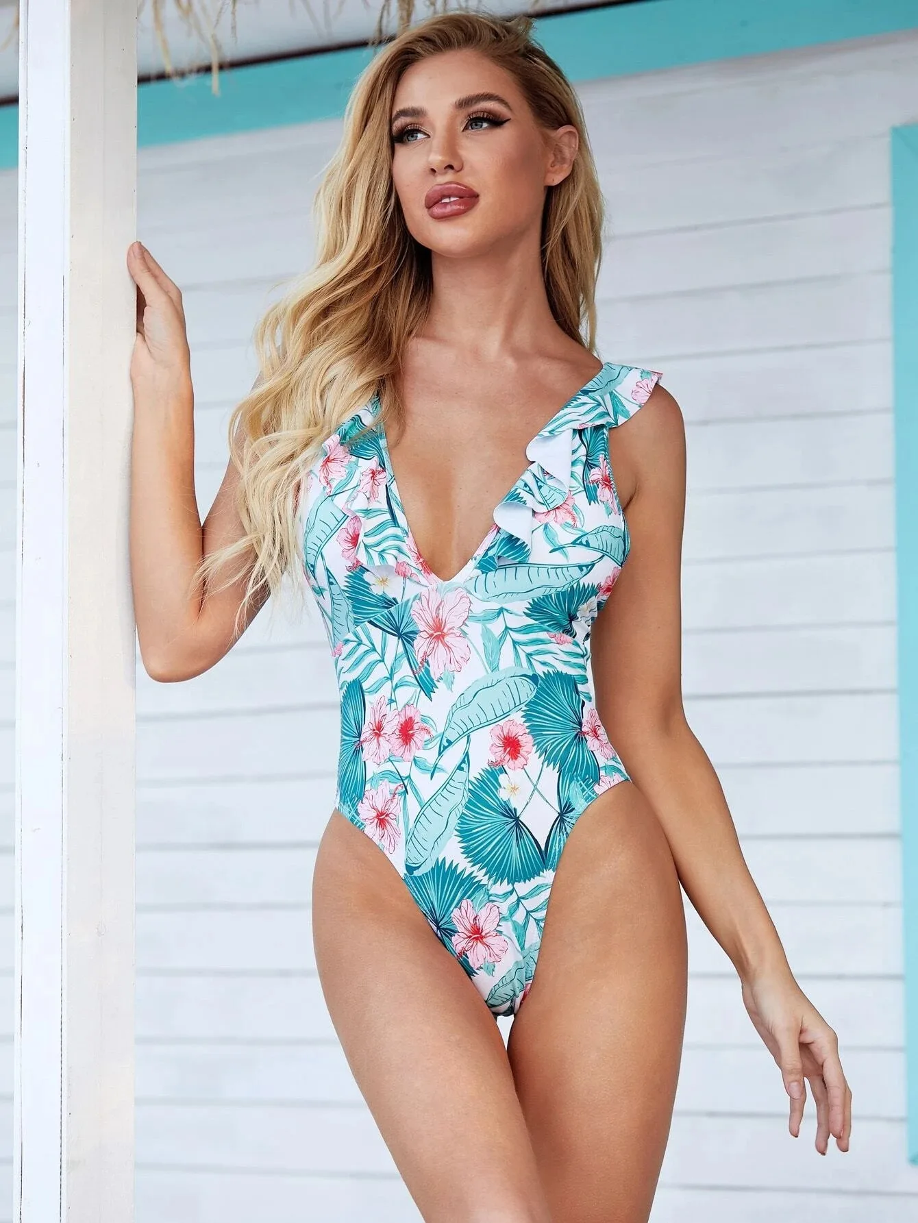 NIOIK 2021 new one-piece swimsuit multicolor flamingo print flashing swimsuit swimsuit bikini
NIOIK 2021 new one-piece swimsuit multicolor flamingo print flashing swimsuit swimsuit bikini
