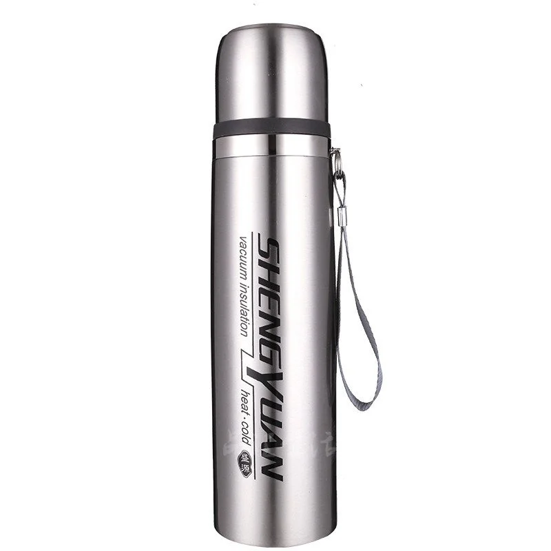 Large Capacity Insulated Cup Stainless Steel Vacuum Insulation Pot Male and Female Students Car Outdoor Portable Children Water | Дом и сад