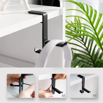 High Quality Universal Alloy Headphone Holder Headset Bracket Hanger Metal Wall Clamp Hook Foldable Earphone Stand Desktop Mount
High Quality Universal Alloy Headphone Holder Headset Bracket Hanger Metal Wall Clamp Hook Foldable Earphone Stand Desktop Mount
