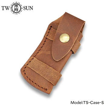TwoSun Folding Pocket Knife Flashlight Sheath Brown Genuine Leather Sheath Pouch Pocket Holster Belt Loop Multi Tool Case-S
TwoSun Folding Pocket Knife Flashlight Sheath Brown Genuine Leather Sheath Pouch Pocket Holster Belt Loop Multi Tool Case-S
