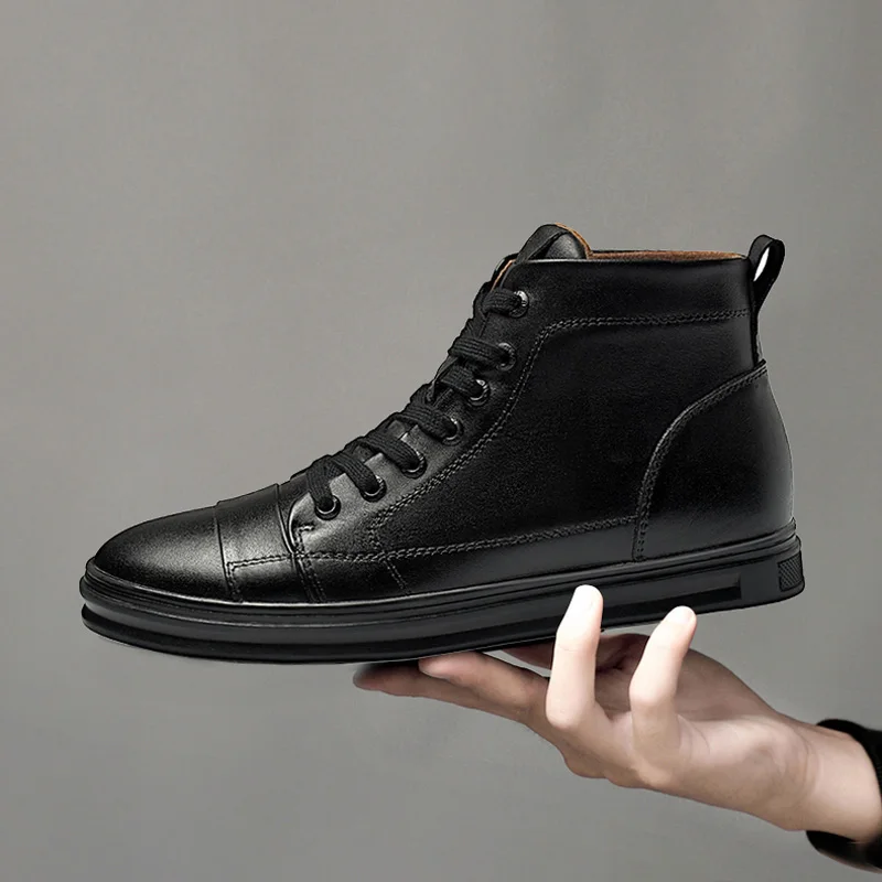 Men boots Shoes Business Classic genuine Leather ankle Boots Winter Warm With fur Male Shoes Men'S Fashion Shoes snow boots
Men boots Shoes Business Classic genuine Leather ankle Boots Winter Warm With fur Male Shoes Men'S Fashion Shoes snow boots