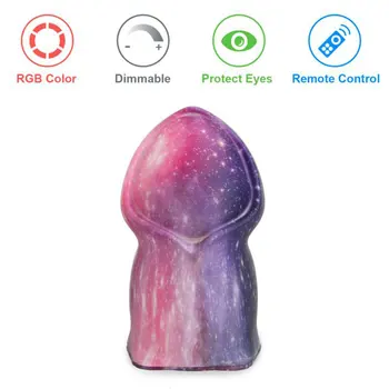 3D Print Night Light USB Rechargeable LED Creative Remote Controlled Lamp for Home Decoration Lighting
3D Print Night Light USB Rechargeable LED Creative Remote Controlled Lamp for Home Decoration Lighting