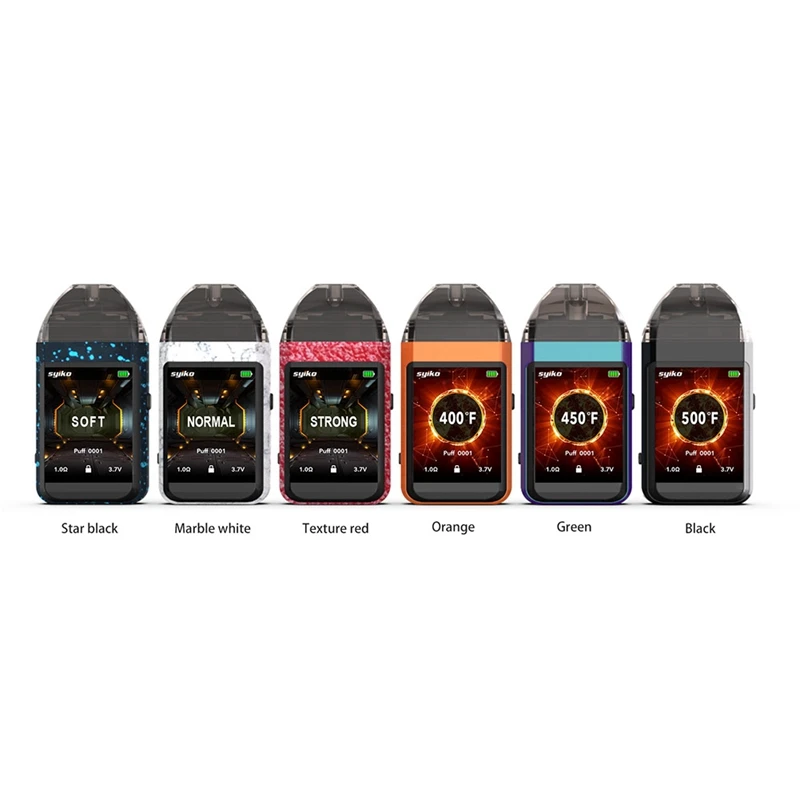 Original portable Syiko SE vape kit Built-in 650mAh Battery vaporizer Vape Electronic Cigarette kit 2ml Pod Capacity Vape kit
Original portable Syiko SE vape kit Built-in 650mAh Battery vaporizer Vape Electronic Cigarette kit 2ml Pod Capacity Vape kit