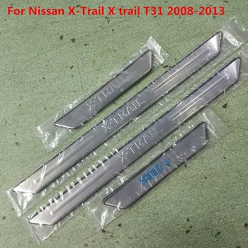 External door sill Stainless steel Scuff Plate Car accessorie For Nissan X-Trail X trail T31 2008-2013 
External door sill Stainless steel Scuff Plate Car accessorie For Nissan X-Trail X trail T31 2008-2013