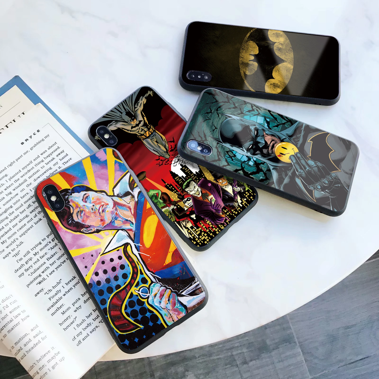 Superman batman Tempered Glass Luxury case For iPhone 5 5S 6 6s 7 8 Plus X XS XR 11 Pro Max
Superman batman Tempered Glass Luxury case For iPhone 5 5S 6 6s 7 8 Plus X XS XR 11 Pro Max