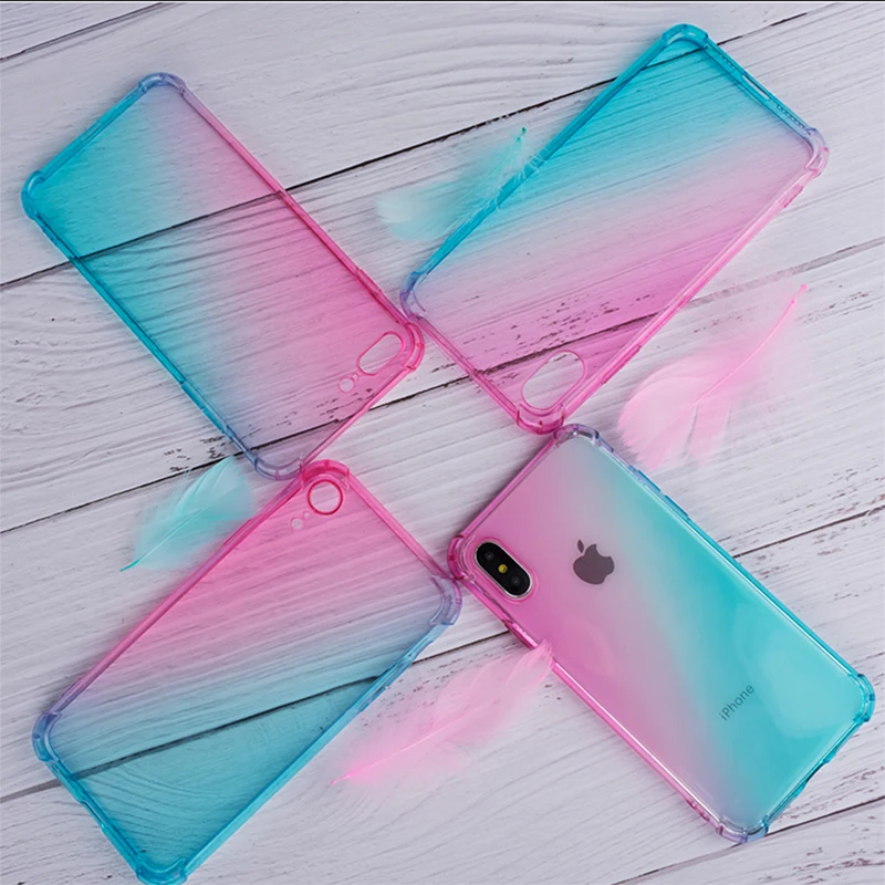 Iphone11 Shell Pro Xs Case Gradient Ramp transparent Anti-Knock Protective Blue Pink new Japan Style Beautiful Korean Iphone7
Iphone11 Shell Pro Xs Case Gradient Ramp transparent Anti-Knock Protective Blue Pink new Japan Style Beautiful Korean Iphone7