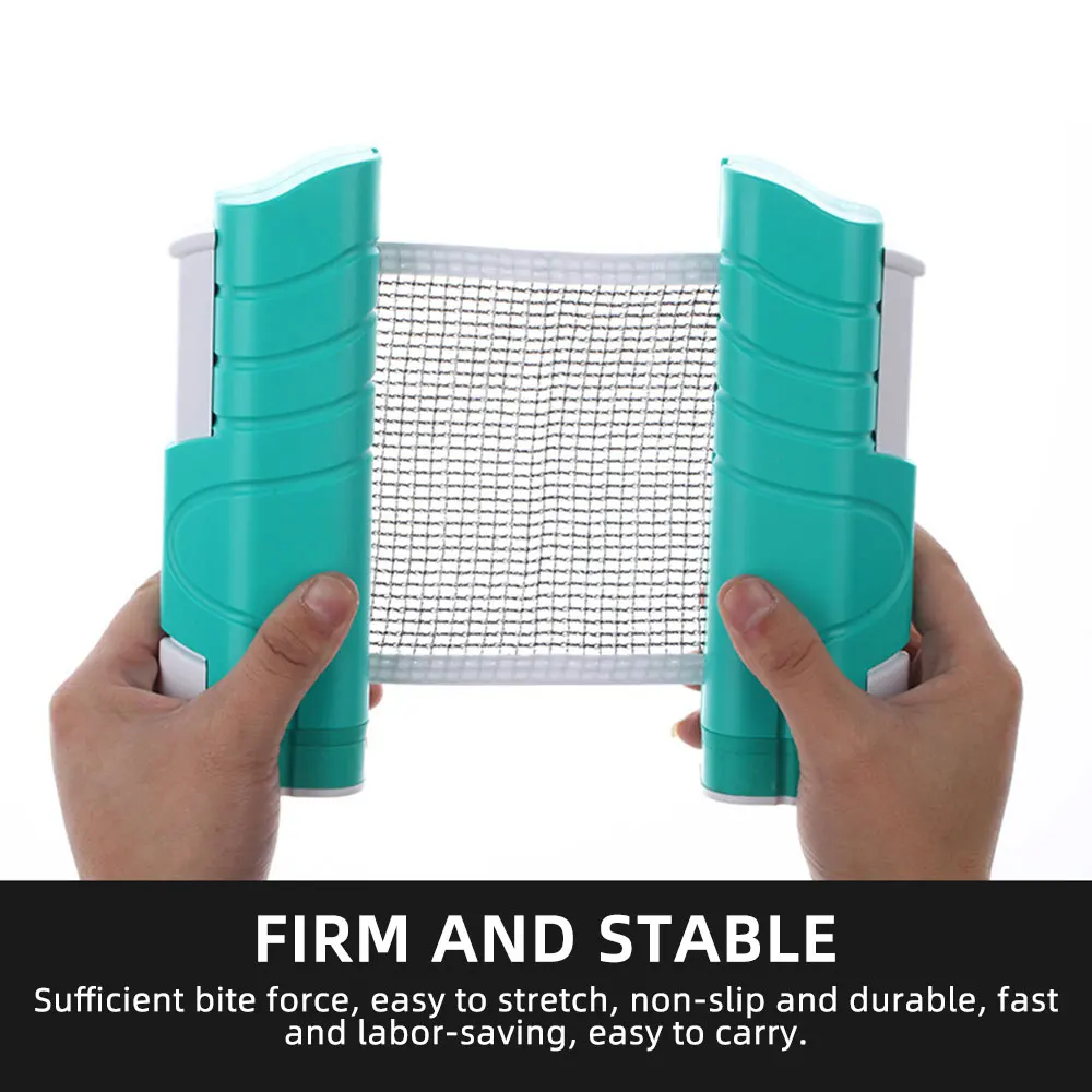 Play 4 Color Telescopic Net Table Tennis Net Rack Polyester Portable Game Table Tennis Net Durable Sports Movement Pingpong
Play 4 Color Telescopic Net Table Tennis Net Rack Polyester Portable Game Table Tennis Net Durable Sports Movement Pingpong