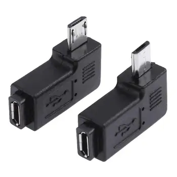 2pcs/lot 90 Degree USB Left & Right Angled Micro 5pin Female to Micro USB Male Data Adapter To Mini USB Connector Plug Micro USB 
2pcs/lot 90 Degree USB Left & Right Angled Micro 5pin Female to Micro USB Male Data Adapter To Mini USB Connector Plug Micro USB