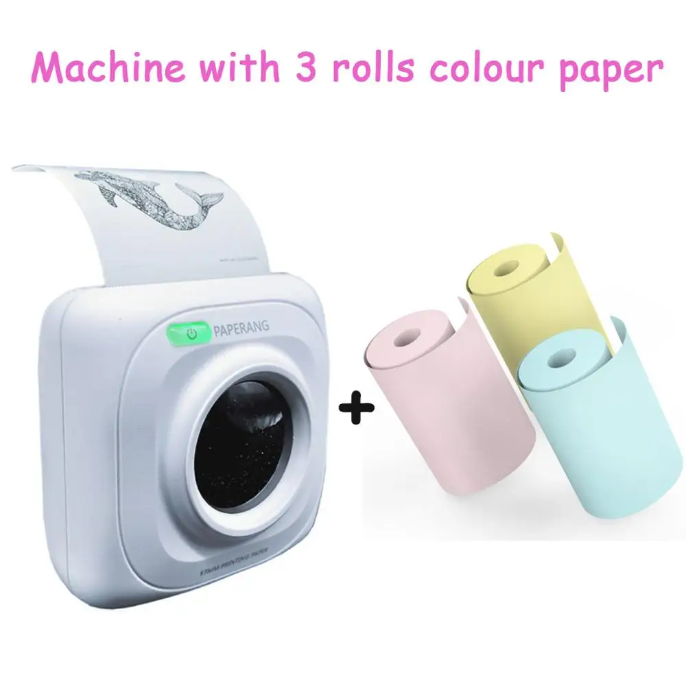PAPERANG P2 Mini Bluetooth Thermal Printer for IOS Portable Pocket Printer Android Mobile Photo Printer Carrying Thermal Paper
PAPERANG P2 Mini Bluetooth Thermal Printer for IOS Portable Pocket Printer Android Mobile Photo Printer Carrying Thermal Paper
