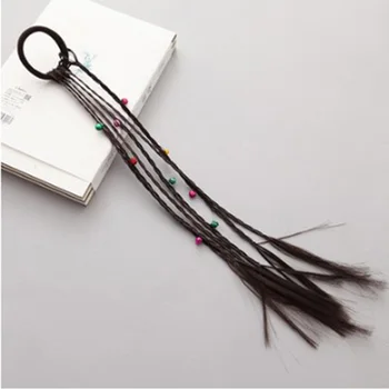 Hair wig Handmade coloured ornaments wig hairline lady braid African plait decorative hair accessories 
Hair wig Handmade coloured ornaments wig hairline lady braid African plait decorative hair accessories